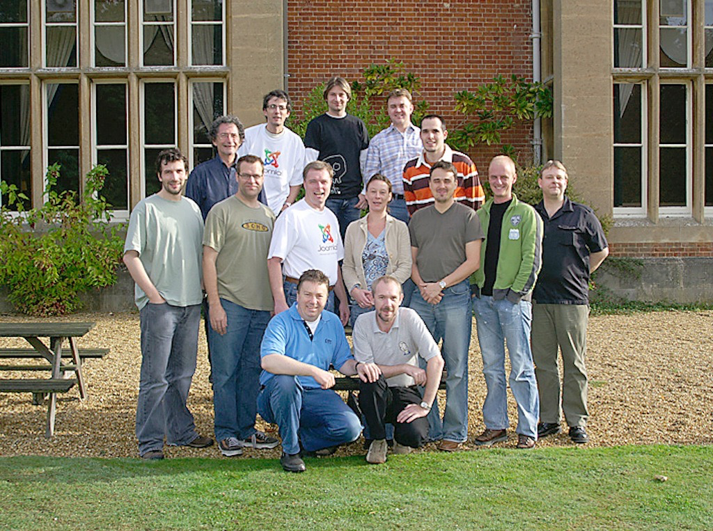 Joomla founders meet for the first time in London 2005